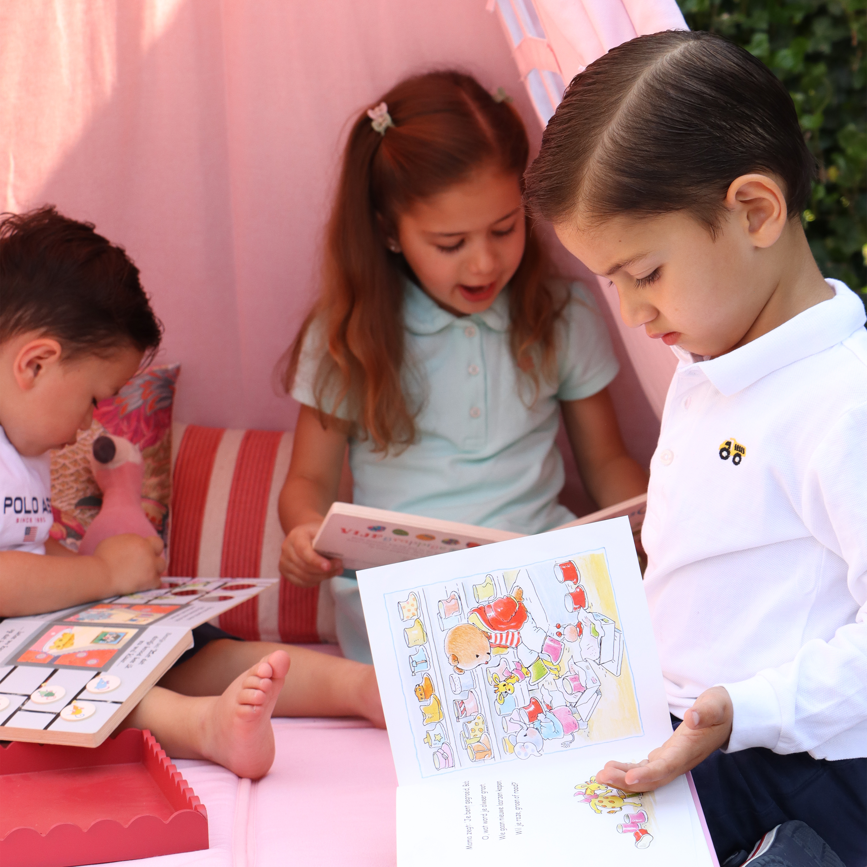 Alba Tente Tipi pour Enfants en Rose