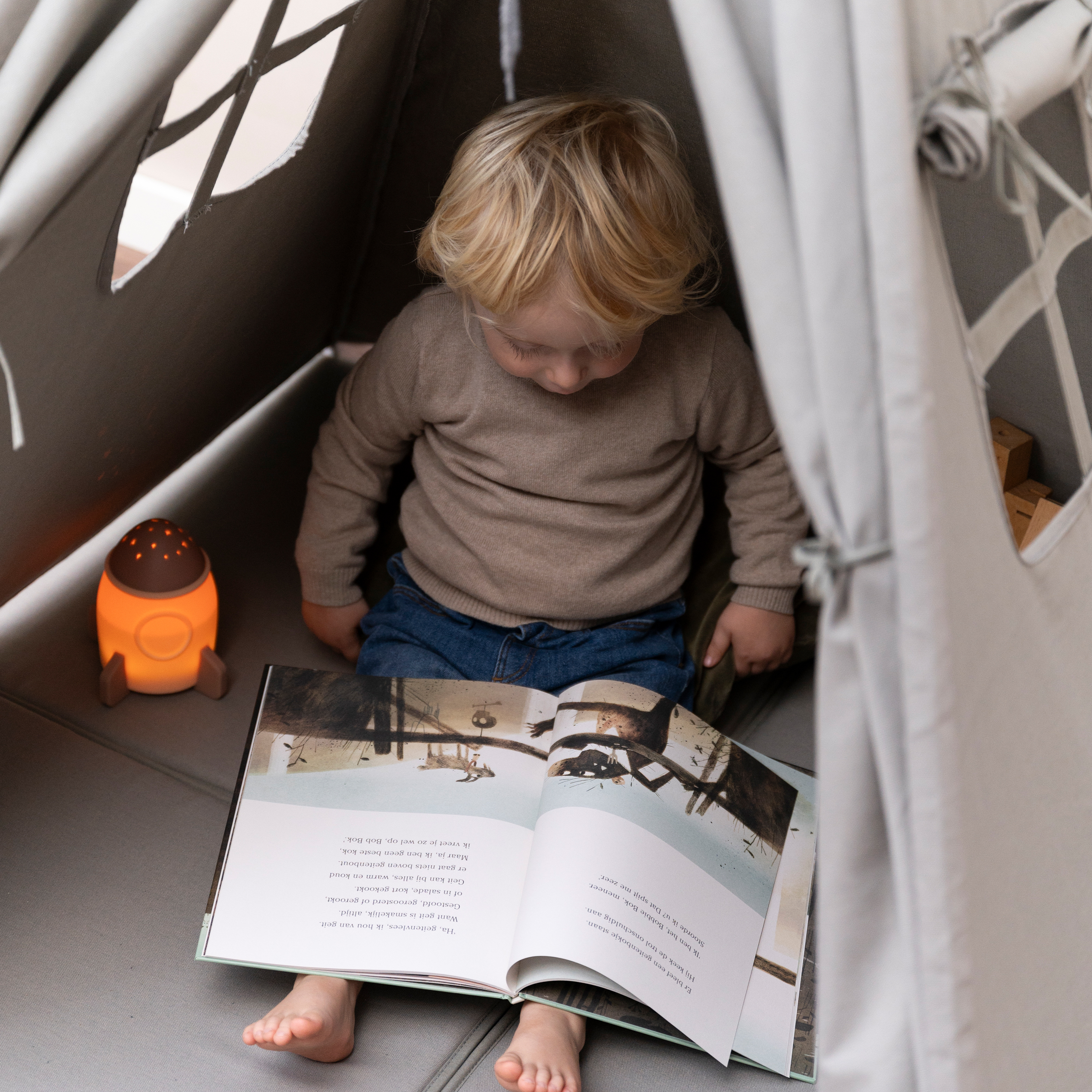 Alba Tipi Tent Grijs