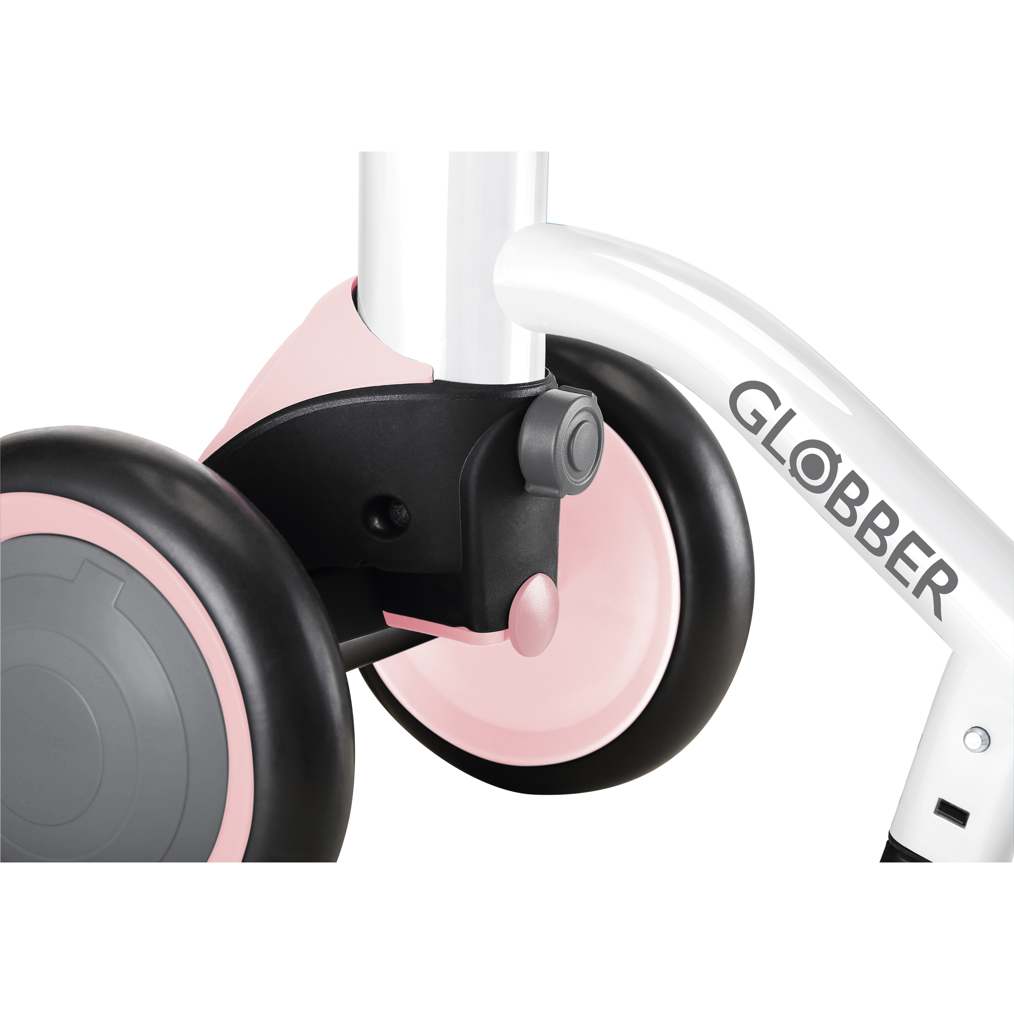  Learning Bike 3-in-1 Lernrad Weiß Pastelrosa