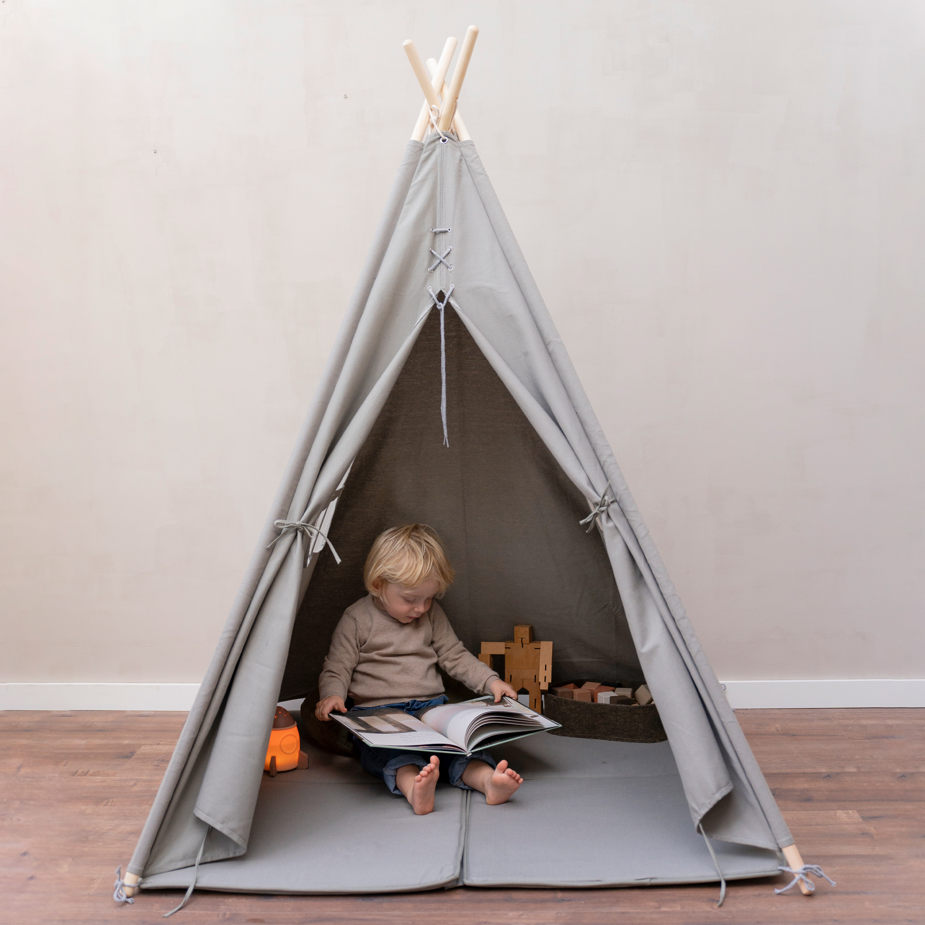 Alba Tipi Tent Grijs